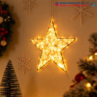 Метална LED звезда